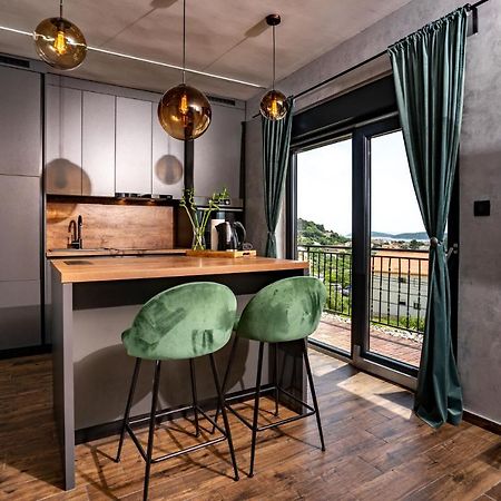 Modern Studio With A Beautiful View Rab Town Exteriör bild