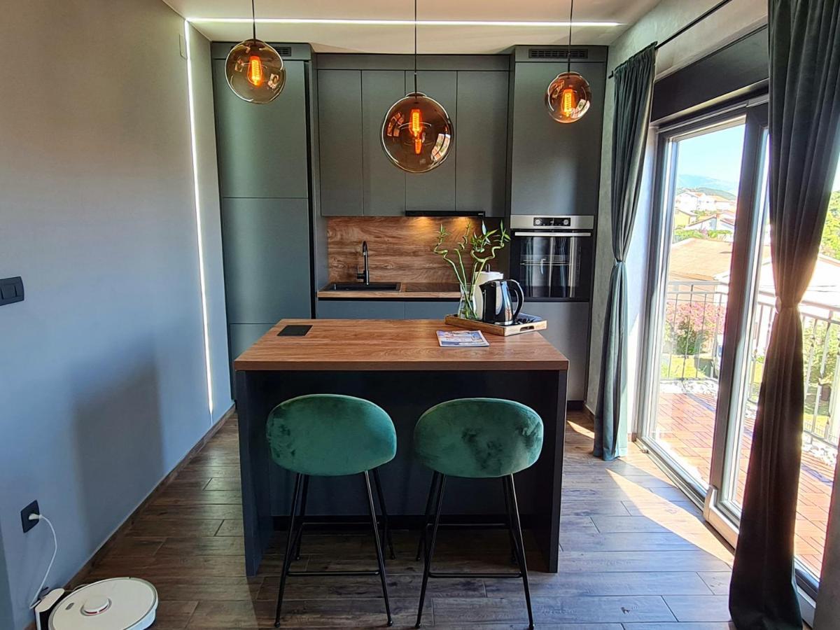 Modern Studio With A Beautiful View Rab Town Exteriör bild