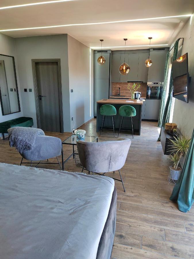 Modern Studio With A Beautiful View Rab Town Exteriör bild