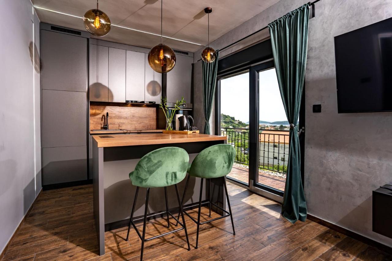 Modern Studio With A Beautiful View Rab Town Exteriör bild