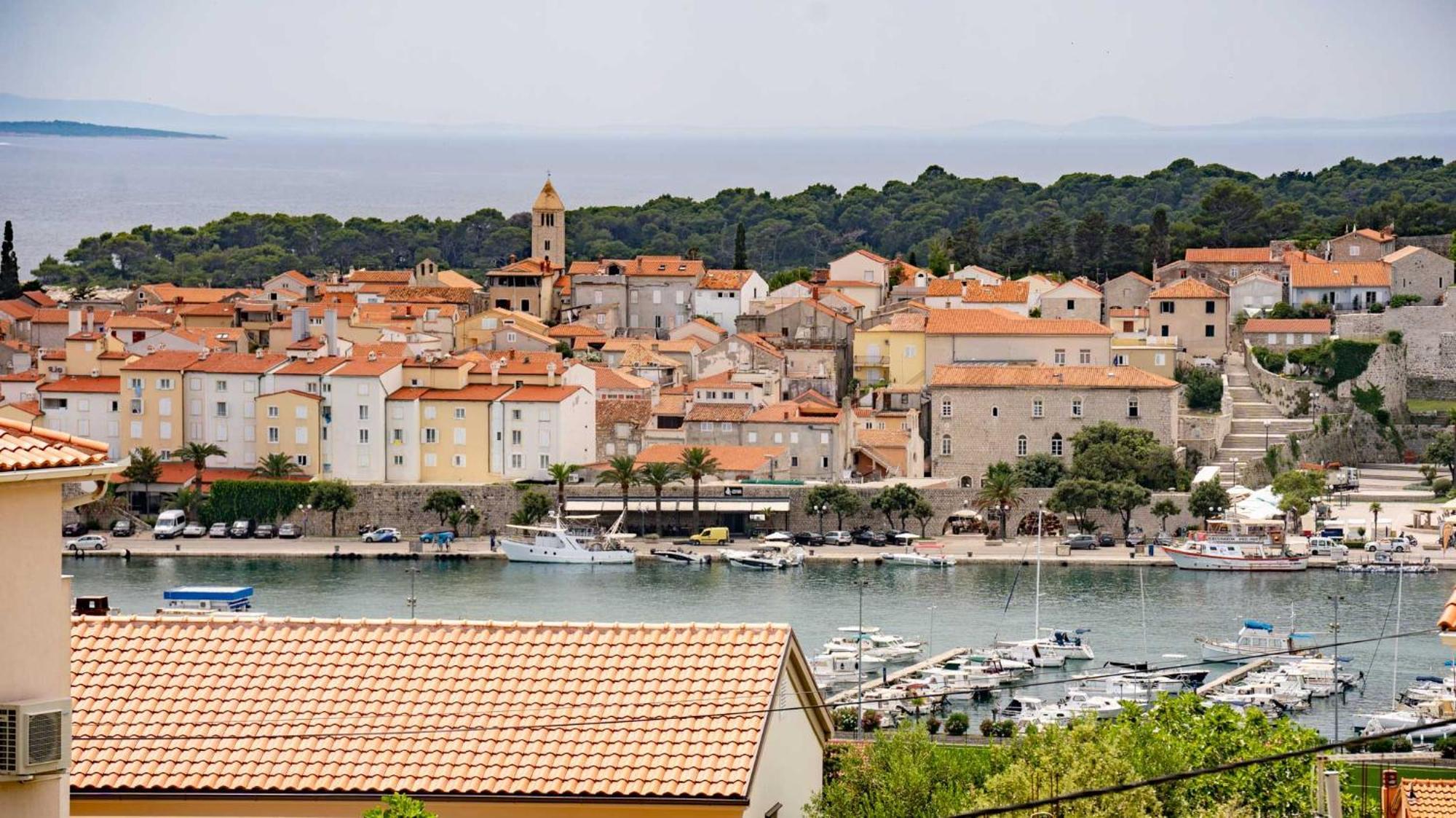 Modern Studio With A Beautiful View Rab Town Exteriör bild