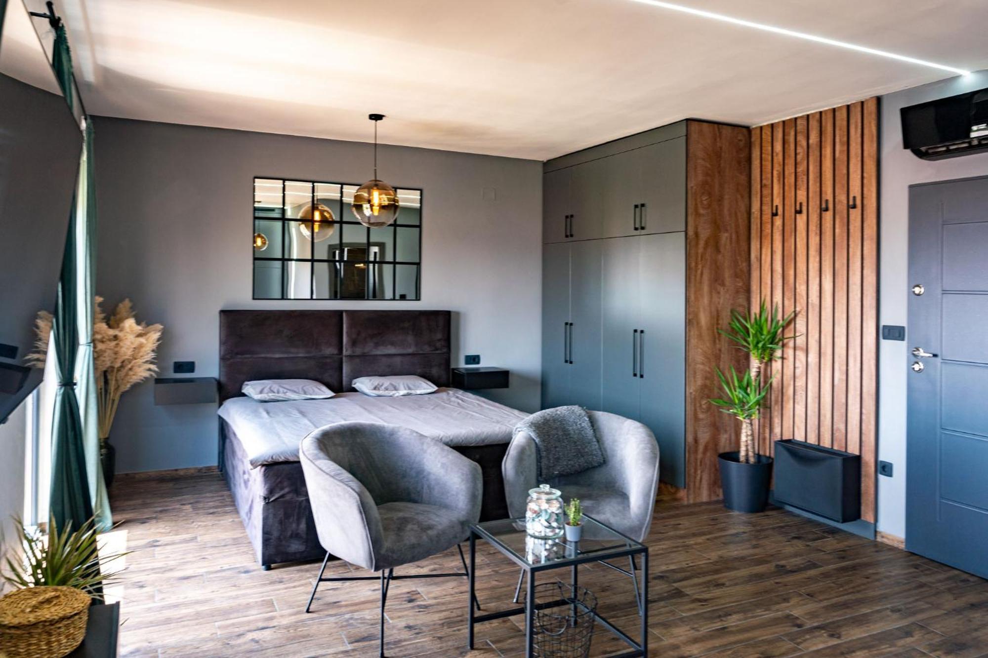 Modern Studio With A Beautiful View Rab Town Exteriör bild
